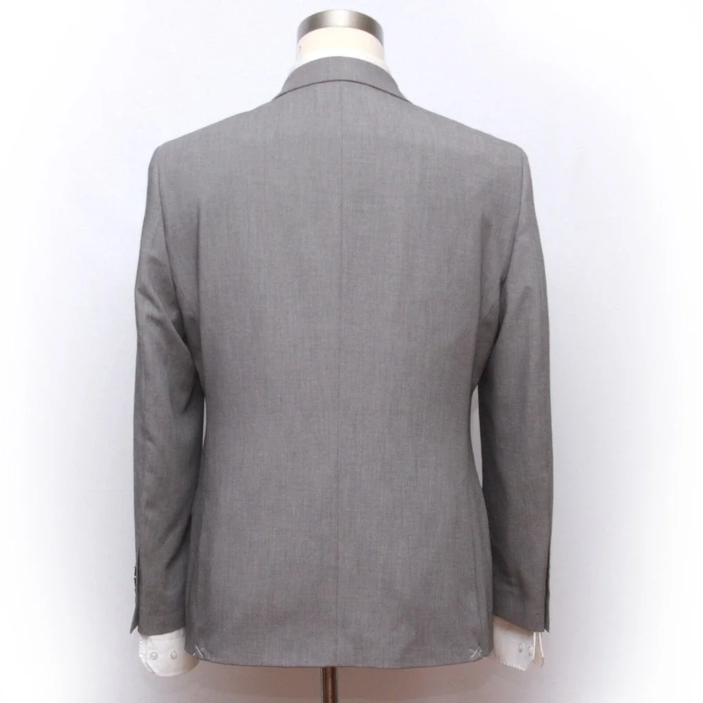 Nautica Men's Modern-Fit Bi-Stretch Suit Blazer‎ Jacket Size 38S Grey E071127